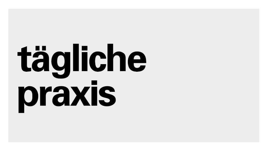 Logo tägliche Praxis