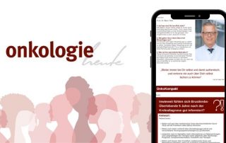 Onkologie heute – der neue Themen-Newsletter ist da! Onkologie Themen-Newsletter